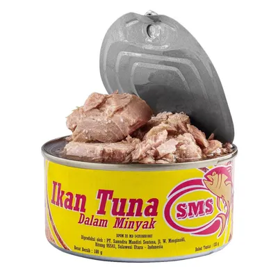 SMS Tuna Ka Chunk dalam minyak